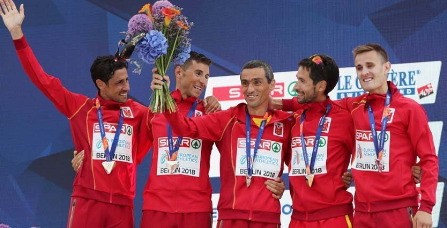 Plata y bronce por equipos para España en maratón