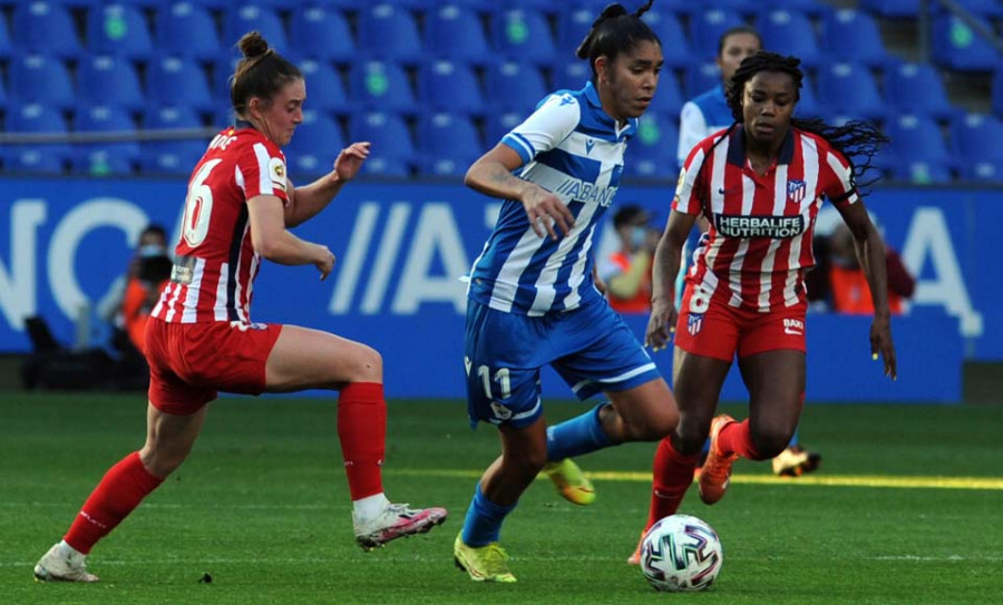 Aplazado el Atlético-Deportivo Abanca por tres casos de COVID en el equipo madrileño