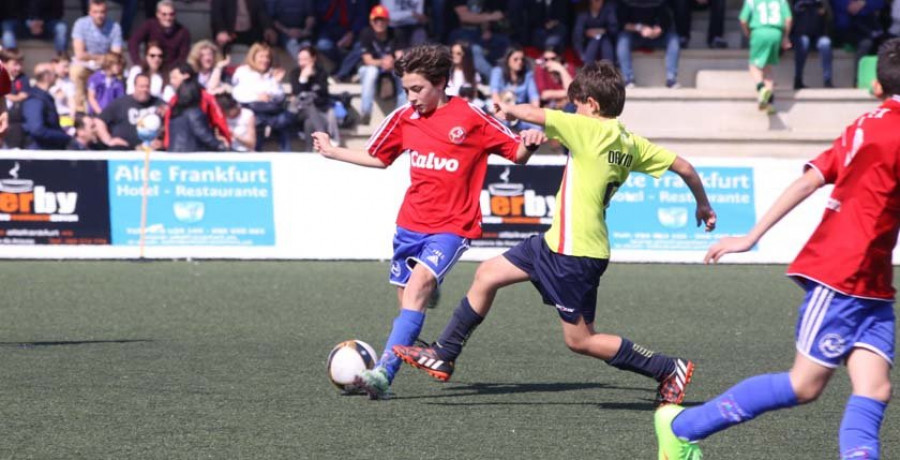 La previa del Arousa Fútbol 7 moviliza a cinco mil personas