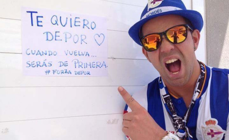 Lucho Luchiño: “Me emocioné al entrar a Riazor contra el Salamanca”
