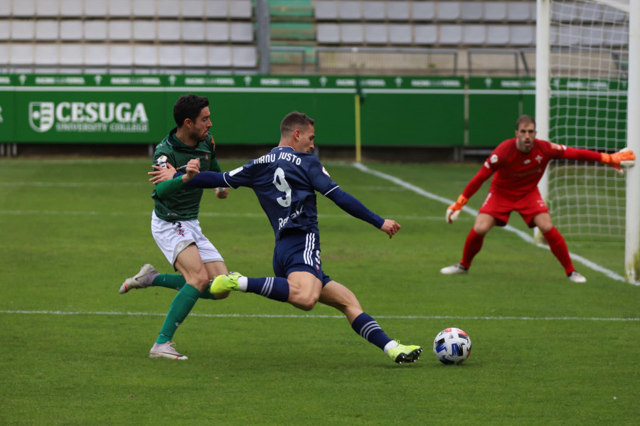 El Celta B  se complica  la vida en  A Malata