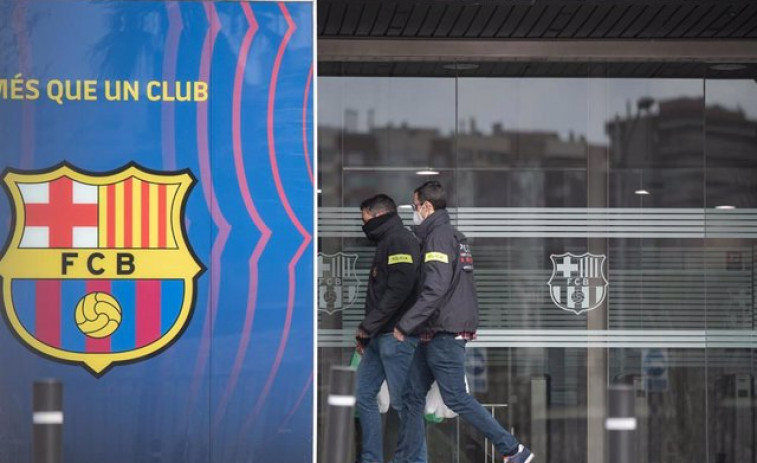Termina el registro en las oficinas blaugranas por el caso 'Barça Gate'