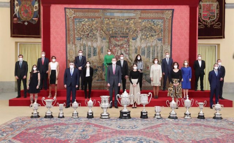 Regino Hernández, Valverde, Joana Pastrana, Yulimar Rojas y Navarro reciben sus Premios Nacionales del Deporte