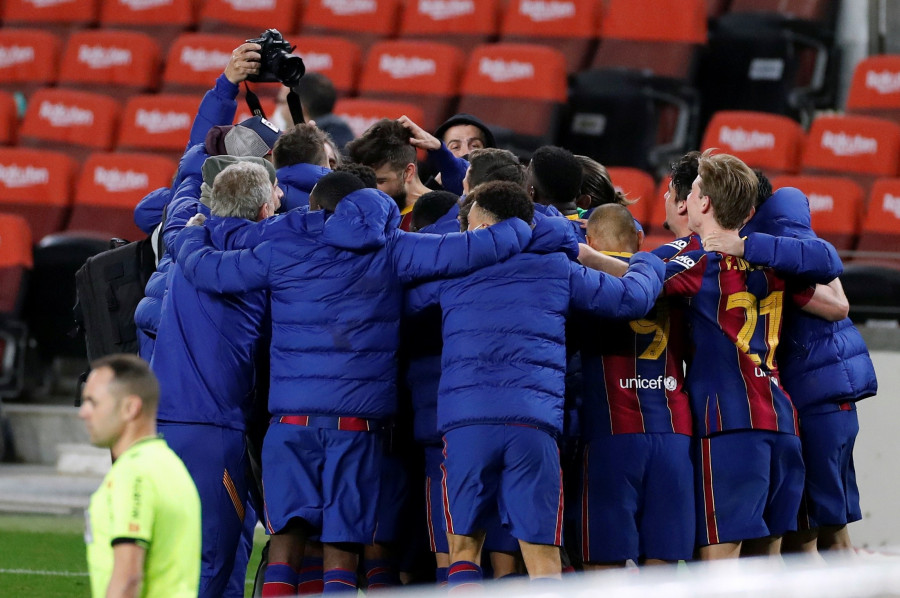 El Barcelona, a aprovechar la inercia copera para aspirar al título de Liga