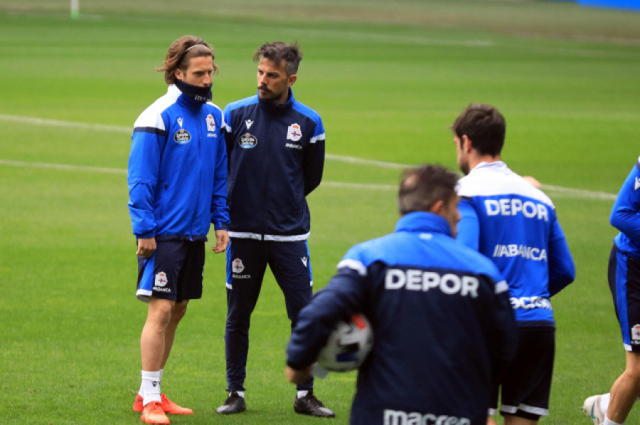 Celso Borges, único al margen en el penúltimo ensayo del Depor antes del Celta B