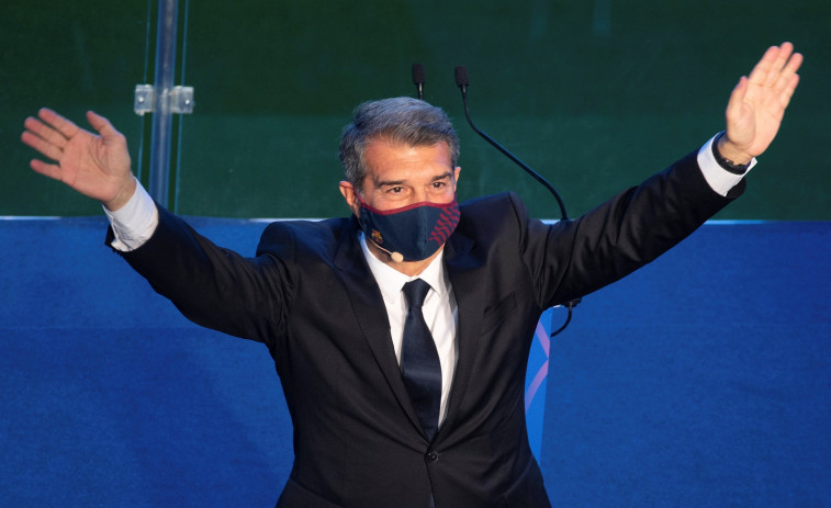 Laporta: “Solo Dios sabe lo que me ha costado llegar aquí”