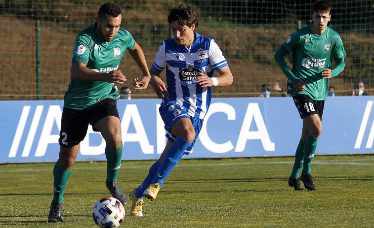 Problemas en ataque y falta de gol ante un Fisterra replegado