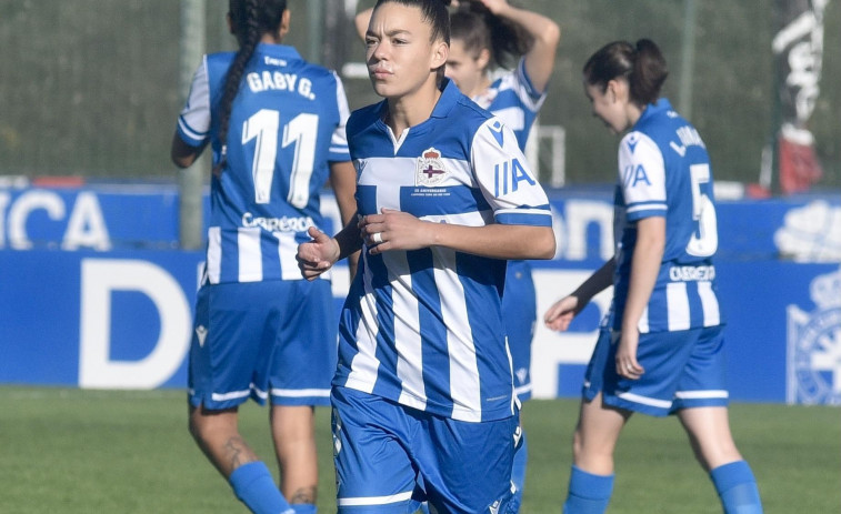 Noelia Villegas: “No me gustaría tener que salir  del Deportivo”
