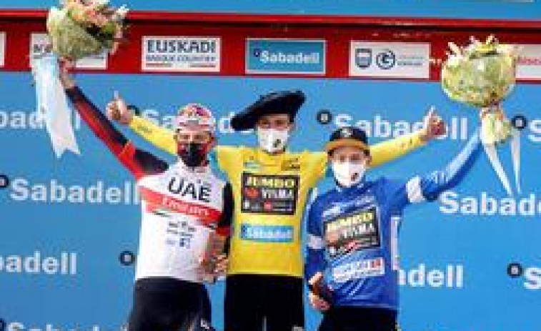 Roglic, antológico, se anota <br>la victoria final en la Vuelta <br><div>al País Vasco</div>