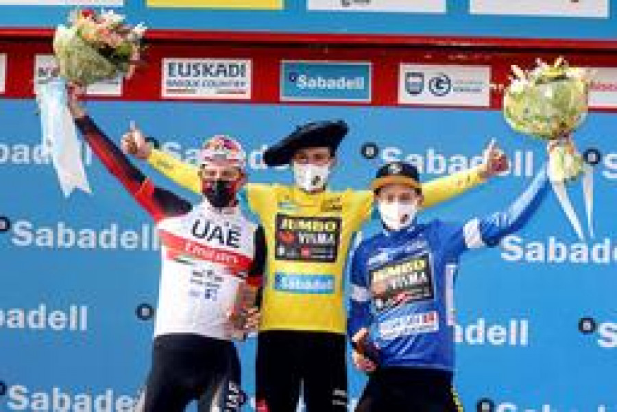 Roglic, antológico, se anota  la victoria final en la Vuelta   al País Vasco 