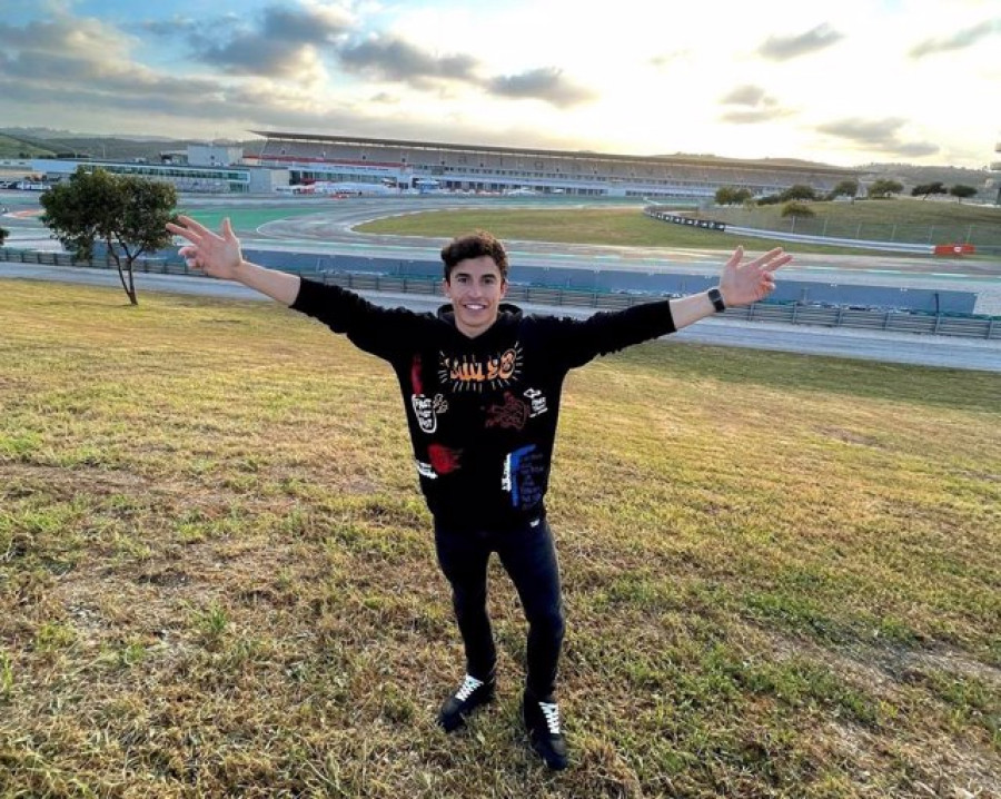 Marc Márquez supera la revisión médica y correrá en Portugal