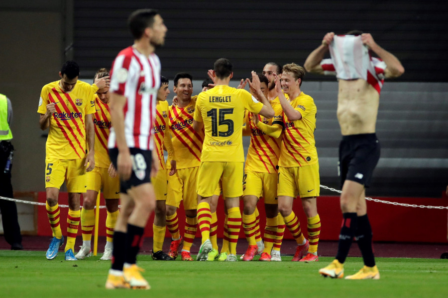 El Barça machaca al Athletic