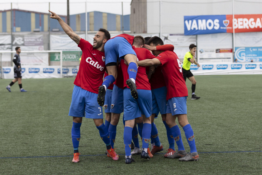 El Bergan acaricia el ascenso tras imponerse al Arenteiro