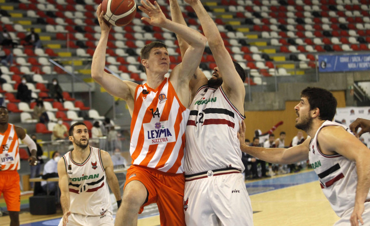 El Básquet Coruña y el muro de las tres victorias