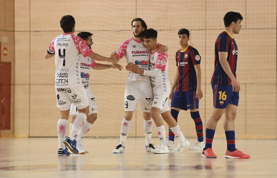 Los barbazanos se imponen en el momento decisivo al Barça B