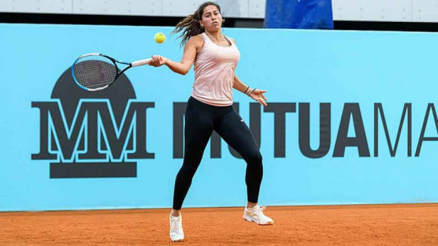 Jéssica Bouzas jugará la previa del Mutua Madrid Open, su primer Master 1.000