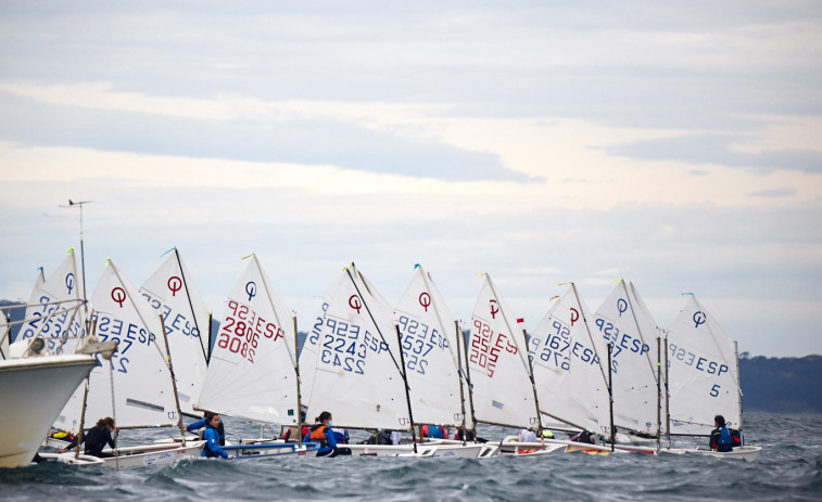 Martín Mijares, segundo, y Pepa Bermúdez de Castro, tercera en Vigo