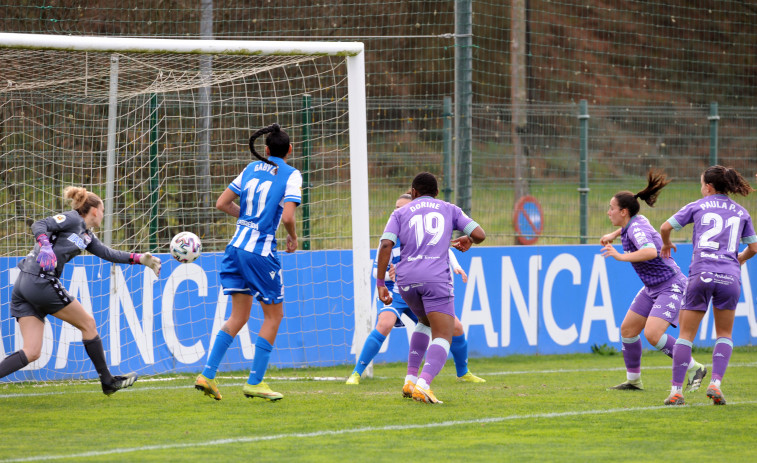 Las acciones a balón parado penalizan al Depor Abanca