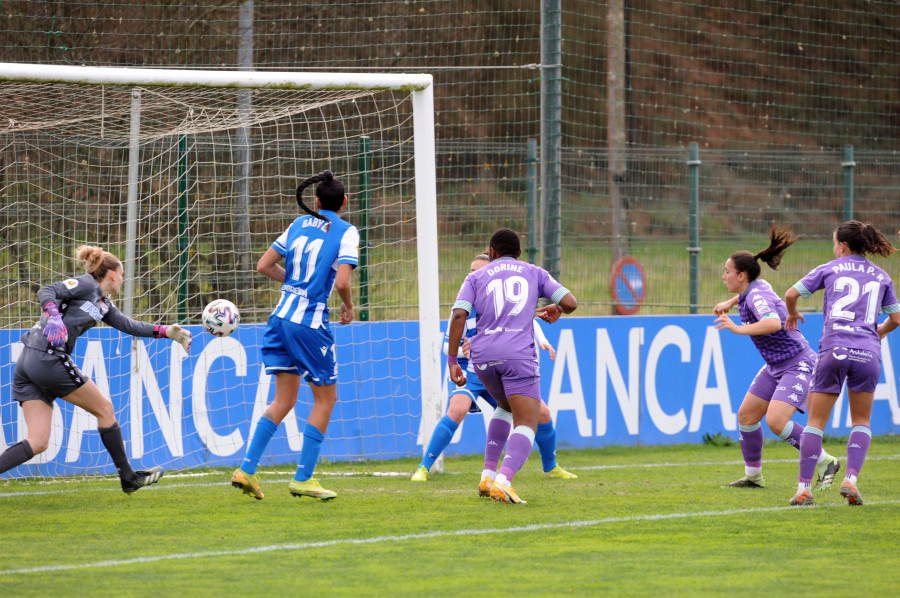 Las acciones a balón parado penalizan al Depor Abanca