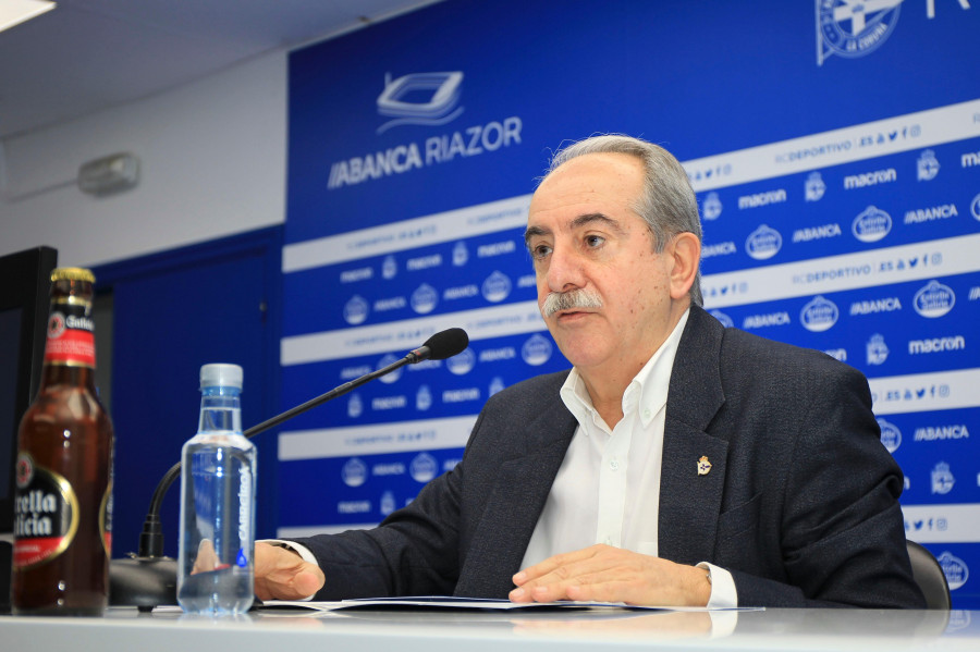 El presidente del Deportivo cree que el Fuenlabrada tenía que haber descendido