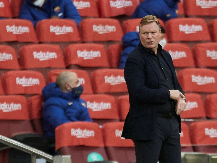 El comité sanciona a Koeman con dos partidos de suspensión