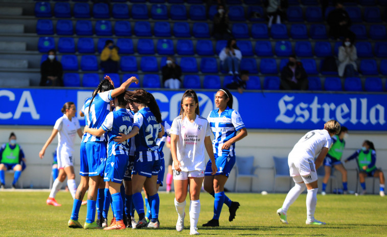 El Deportivo Abanca, sólido en defensa y efectivo en ataque, supera al Madrid CFF con claridad (3-0)