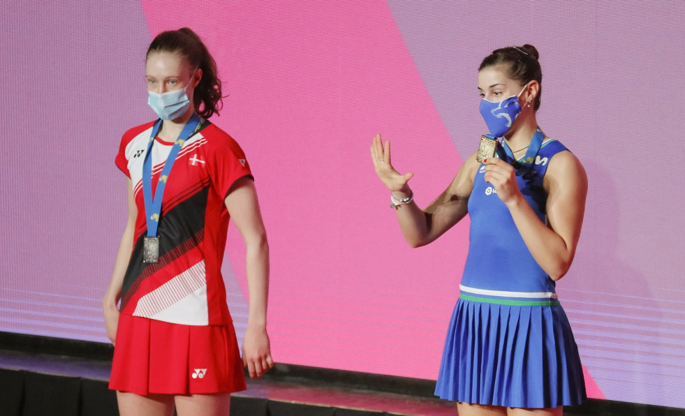 Carolina Marín, pentacampeona de Europa