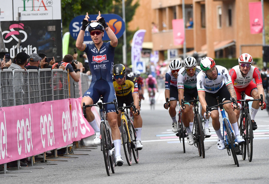 Giro de Italia (2ª): Merlier en el nombre de Weylandt