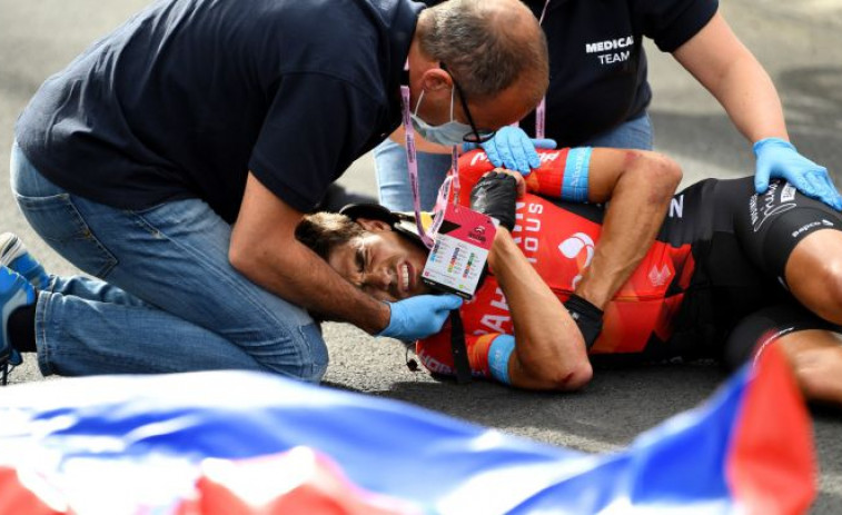 Giro de Italia (5ª): Landa, el ángel caído