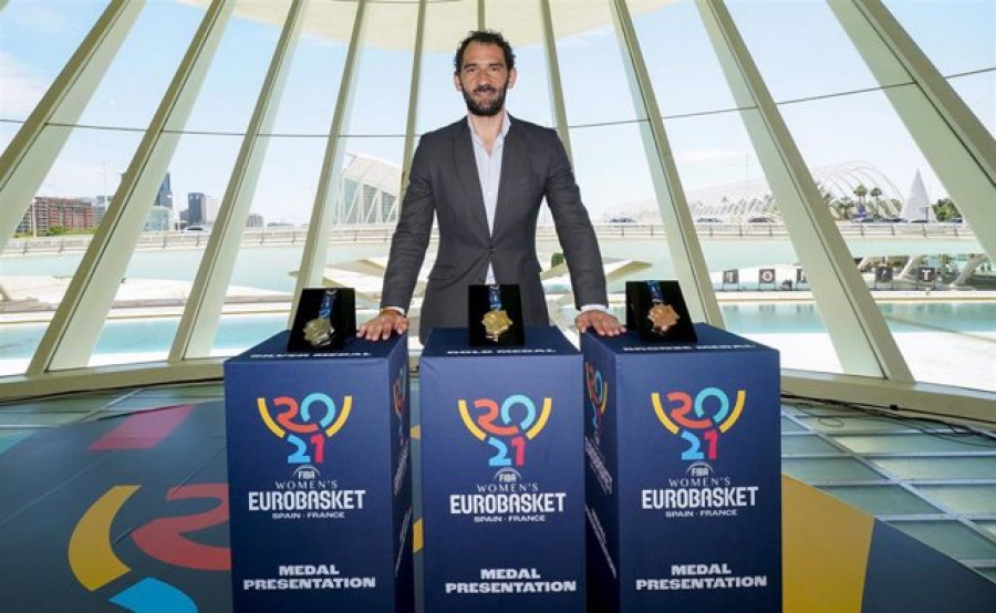 Garbajosa: "Las medallas del EuroBasket son otra muestra del trabajo en equipo"