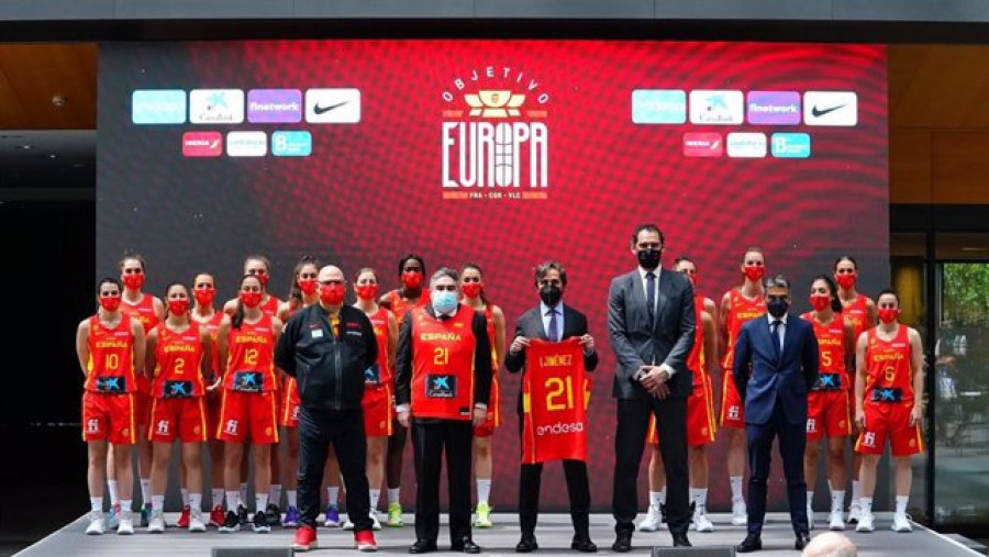 España arranca su camino al Eurobasket con la "responsabilidad máxima" de jugar en casa