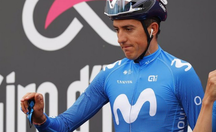 Marc Soler abandona el Giro por una caída al inicio de etapa