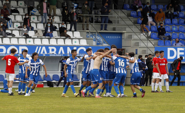 Así fue la celebración del Depor Juvenil