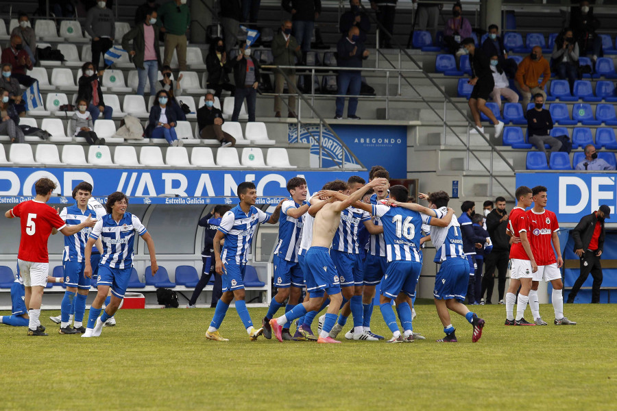 Así fue la celebración del Depor Juvenil