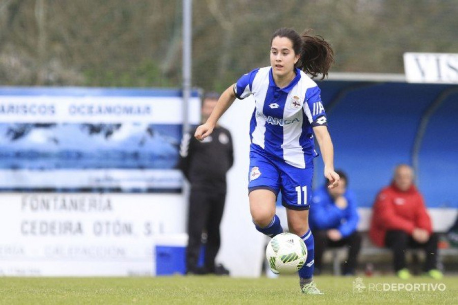 Nuria Rábano con la sub - 19