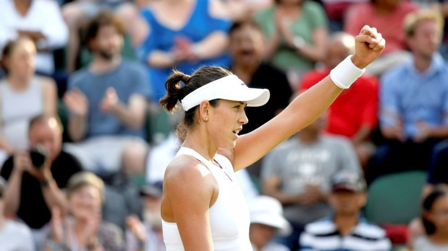 Muguruza se mete en las semifinales de Wimbledon