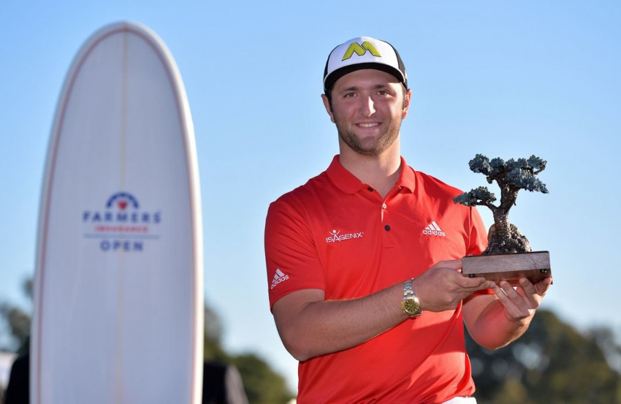 Jon Rahm estrena su palmarés en el circuito PGA tras proclamarse campeón del Farmers Insurance Open