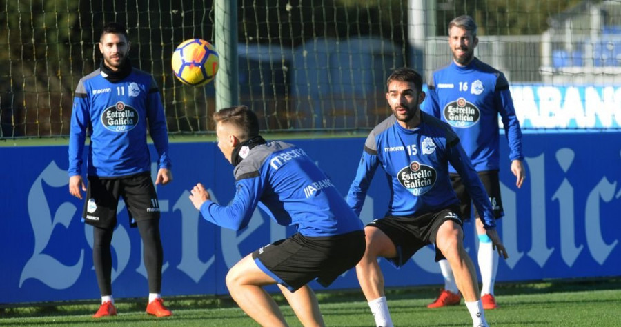 El argentino Cartabia completa el entrenamiento y Juanfran mejora