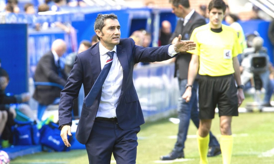 Valverde: "Al Athletic siempre le cuesta arrancar, pero acabará bien"