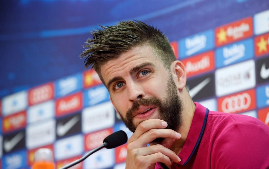 Piqué: "La foto es mi deseo, el que tiene que comunicar que se queda es Neymar"