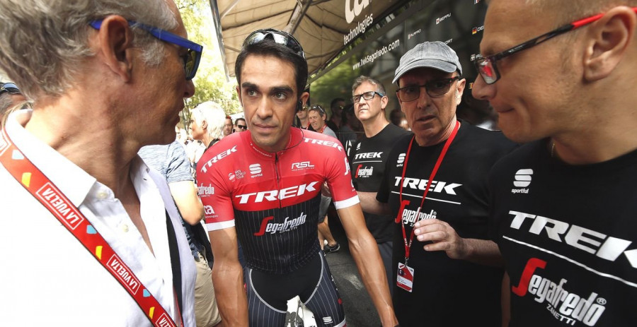 Contador: "Las sensaciones son bastante mejores que en Andorra"