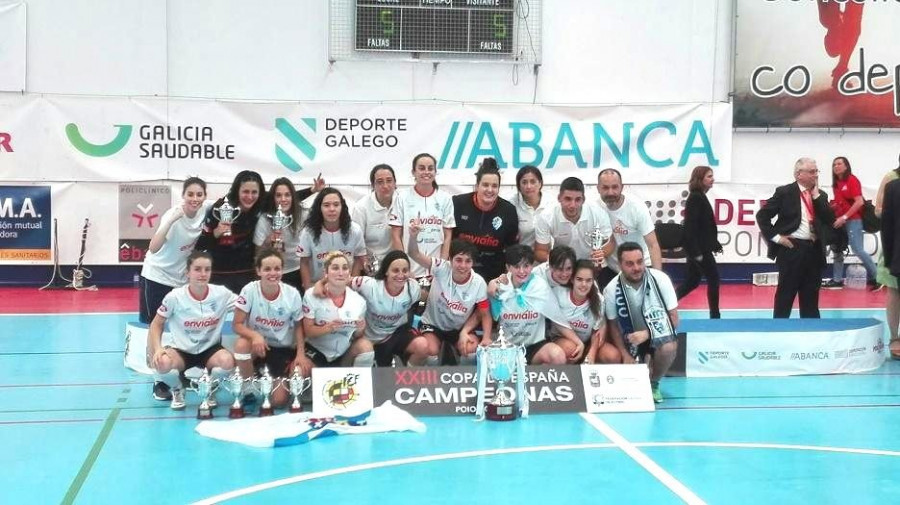 El Ourense, campeón de la Copa de España femenina