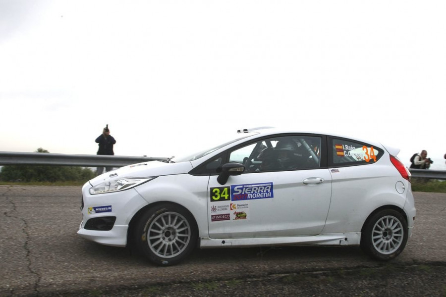 Iván Raña se prepara ante el Rally de Ourense