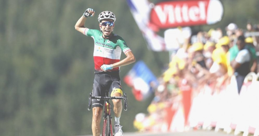 Fabio Aru vence y Froome ya tiene el amarillo