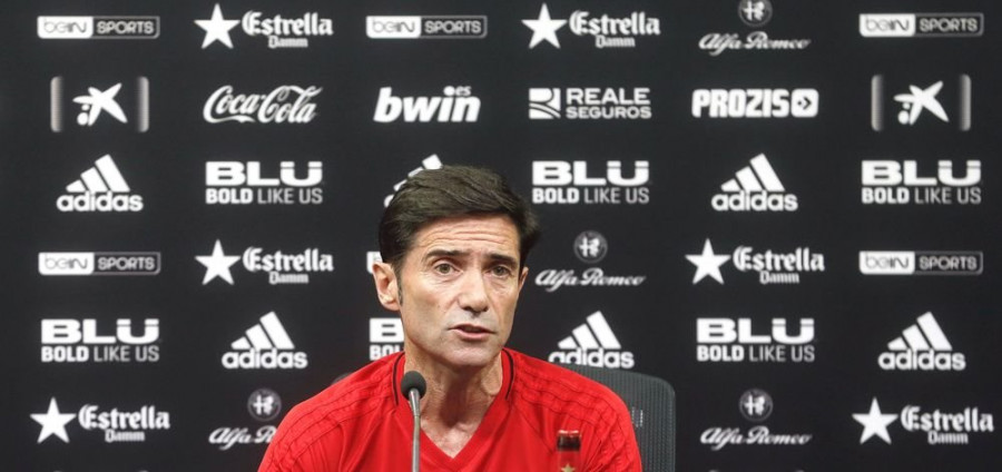 Marcelino: "No preveíamos este inicio de liga en pretemporada"