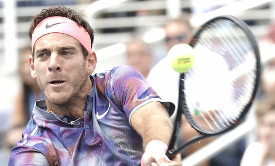 Del Potro elimina a Bautista por la vía rápida