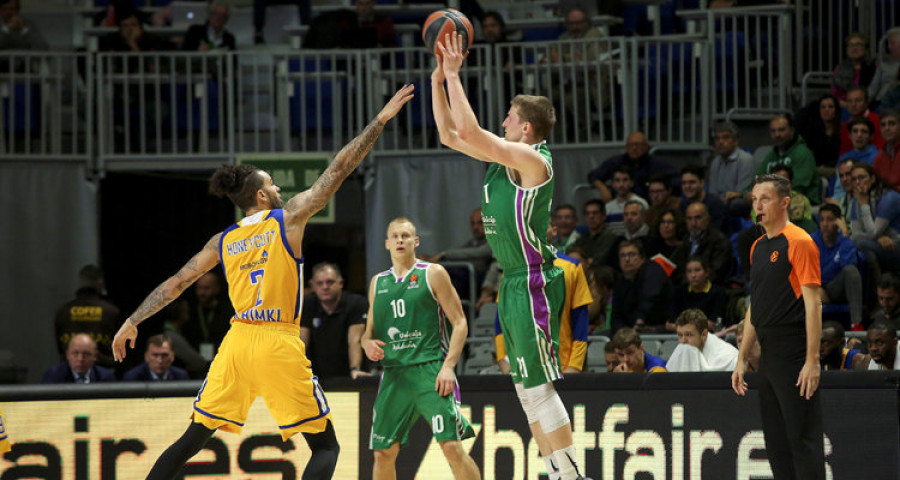 Unicaja vuelve a ganar después de cinco derrotas consecutivas