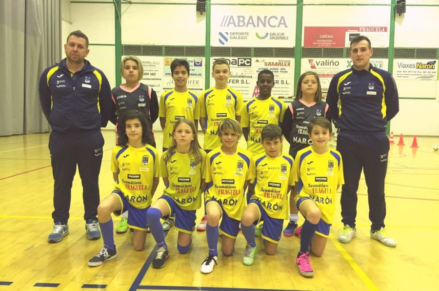 Títulos para el Cidade de Narón y el Narón Futsal A