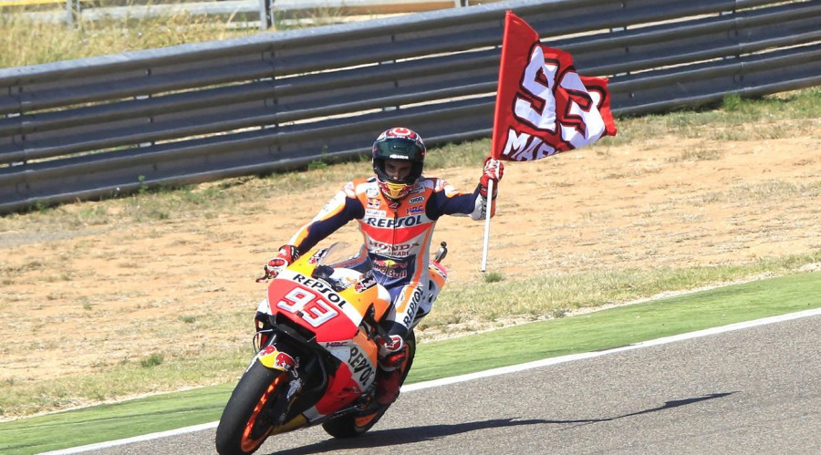 Quinta victoria para Marc Márquez