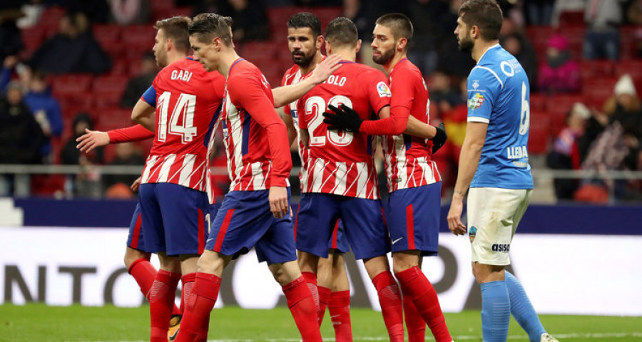 Carrasco, Gameiro y Vitolo tramitan el pase a cuartos